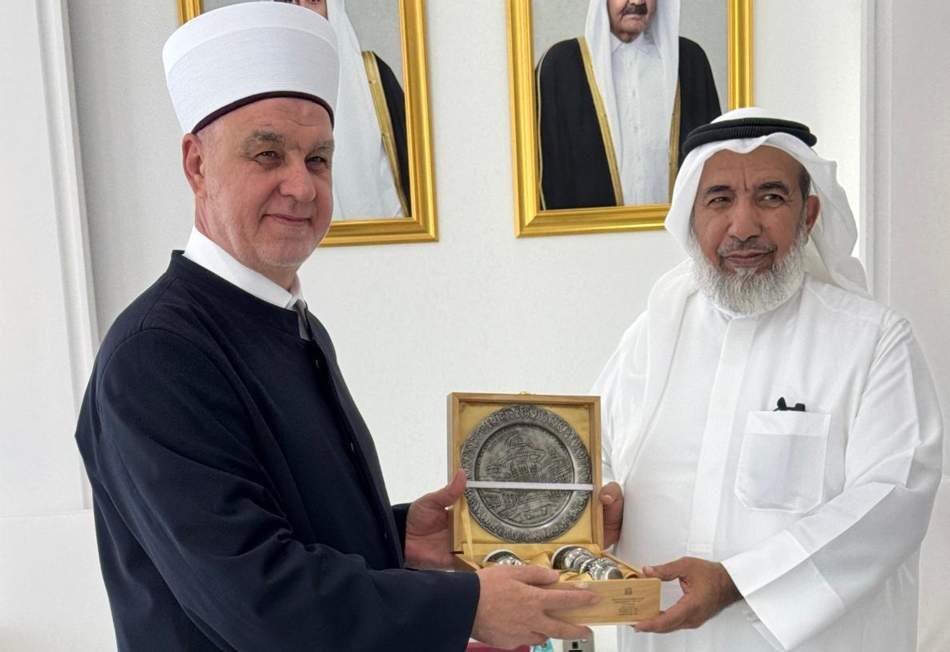 Reisul-ulema - ministar.jpg - Katar: Reisul-ulema se sastao s ministrom vakufa i islamskih pitanja